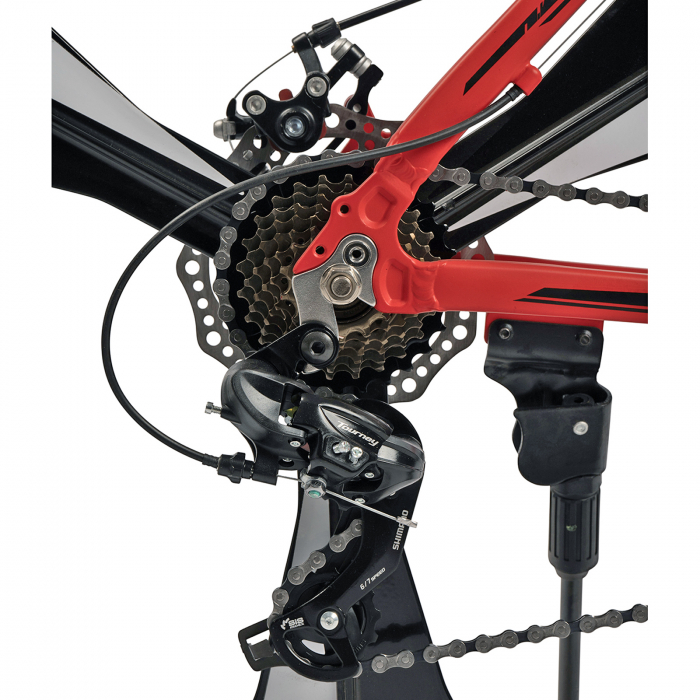 Bicicleta MTB-HT 27.5" CARPAT Acura 2.7, cadru aluminiu, jante magneziu, manete secventiale, frane disc, 21 viteze [8]