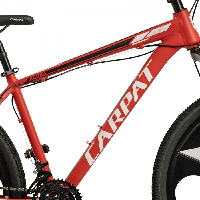 Bicicleta MTB-HT 27.5" CARPAT Acura 2.7, cadru aluminiu, jante magneziu, manete secventiale, frane disc, 21 viteze [10]