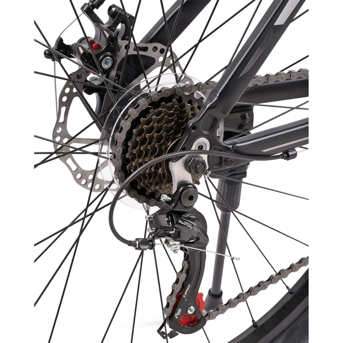 Bicicleta MTB-HT 26" CARPAT Montana 2.6, cadru aluminiu, manete secventiale, frane disc, 21 viteze [8]