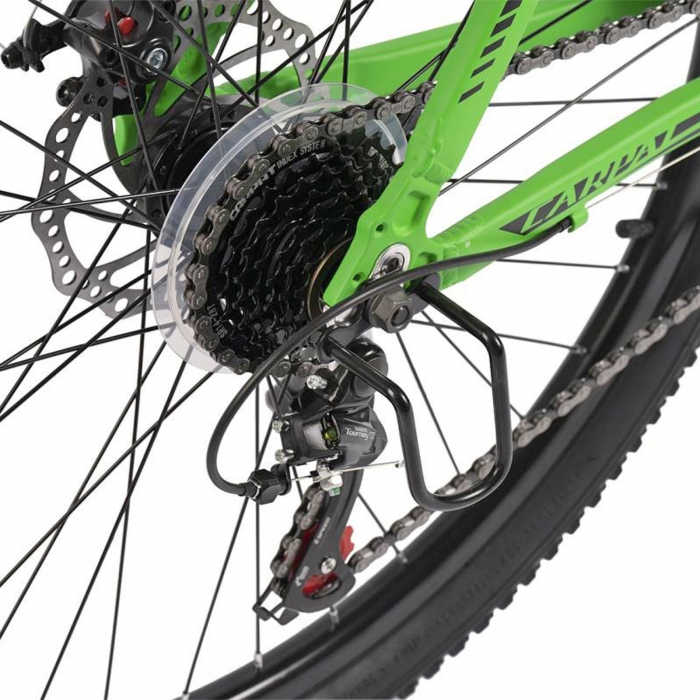 Bicicleta MTB-HT 26" CARPAT Spartan 2.6, cadru aluminiu, manete RevoShift, frane disc, 21 viteze [10]