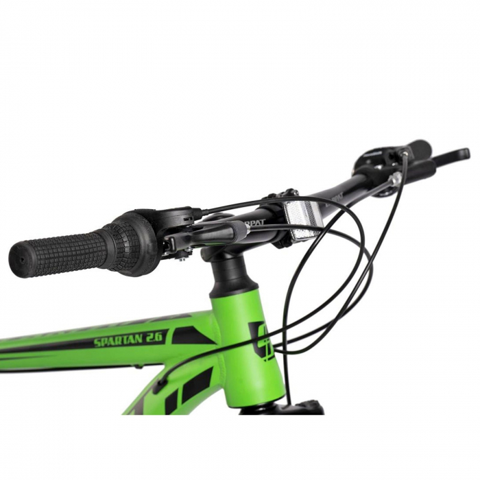 Bicicleta MTB-HT 26" CARPAT Spartan 2.6, cadru aluminiu, manete RevoShift, frane disc, 21 viteze [5]