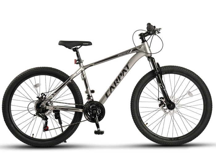Bicicleta MTB-HT 26" CARPAT Spartan 2.6, cadru aluminiu, manete RevoShift, frane disc, 21 viteze [2]