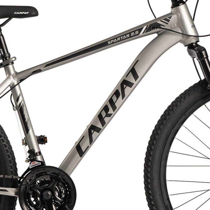 Bicicleta MTB-HT 26" CARPAT Spartan 2.6, cadru aluminiu, manete RevoShift, frane disc, 21 viteze [9]