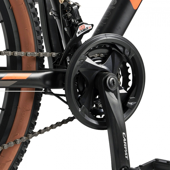 Bicicleta MTB-HT 26" CARPAT Tanker 312"Series, cadru aluminiu, manete secventiale, frane disc, 21 viteze [7]