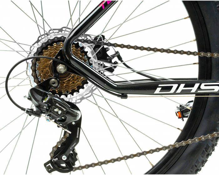 Bicicleta MTB-HT 26" TERRANA 2605, cadru otel, manete revoshift, frane disc, 21 viteze [9]