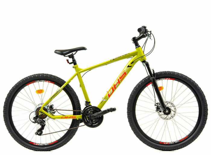 Bicicleta MTB-HT 26" TERRANA 2605, cadru otel, manete revoshift, frane disc, 21 viteze [2]