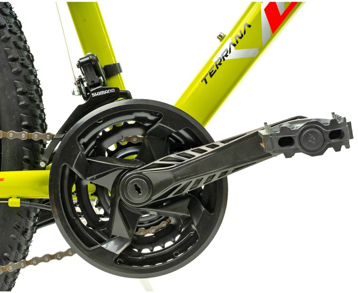 Bicicleta MTB-HT 26" TERRANA 2605, cadru otel, manete revoshift, frane disc, 21 viteze [8]