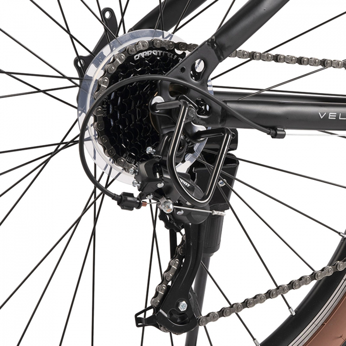 Bicicleta MTB-HT 26" VELORS Mercury 2.6, cadru otel, manete revoshift, frane V-Brake, 21 viteze [7]