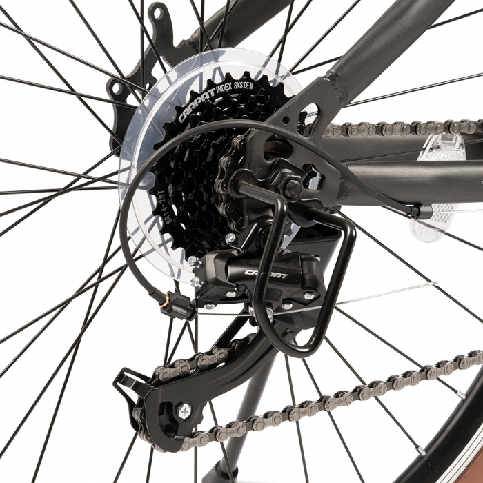 Bicicleta MTB-HT 26" VELORS Mercury 2.6, cadru otel, manete revoshift, frane V-Brake, 21 viteze [7]