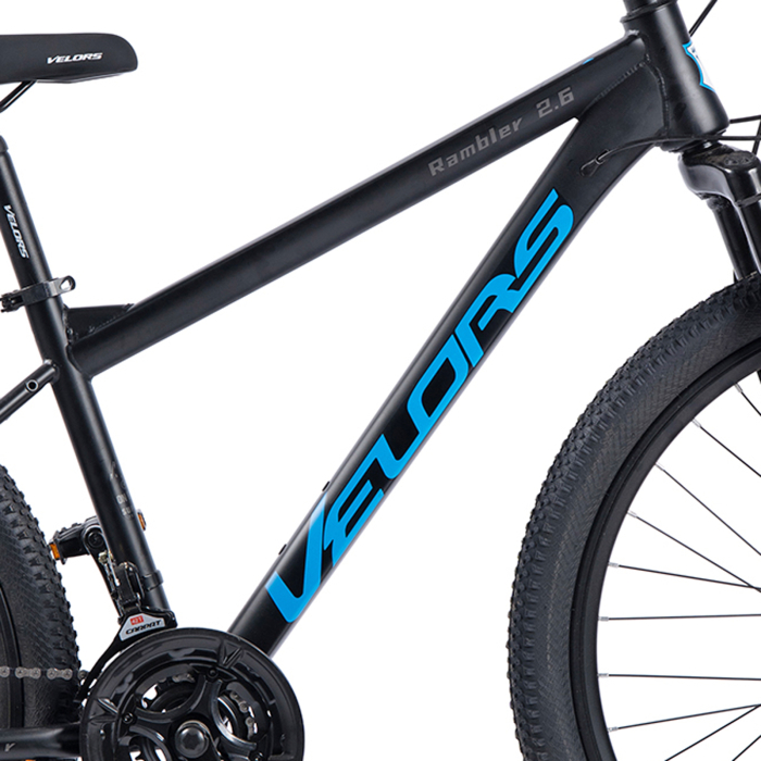 ﻿﻿Bicicleta MTB-HT 26" VELORS Rambler 2.6, cadru otel, manete secventiale, frane disc, 21 viteze [10]