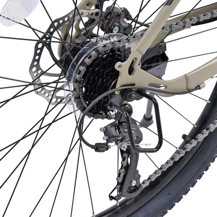 ﻿﻿Bicicleta MTB-HT 26" VELORS Rambler 2.6, cadru otel, manete secventiale, frane disc, 21 viteze [8]