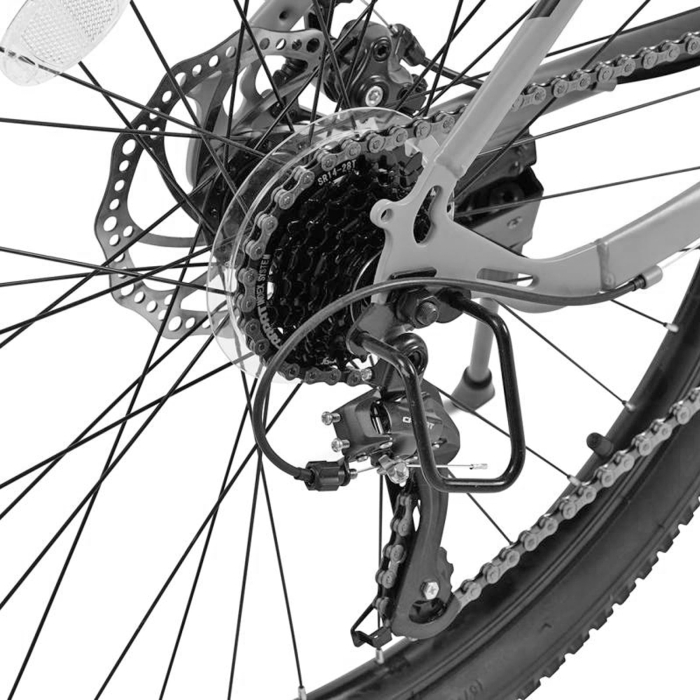 ﻿Bicicleta MTB-HT 26" VELORS Rambler 2.6, cadru otel, manete secventiale, frane disc, 21 viteze [7]