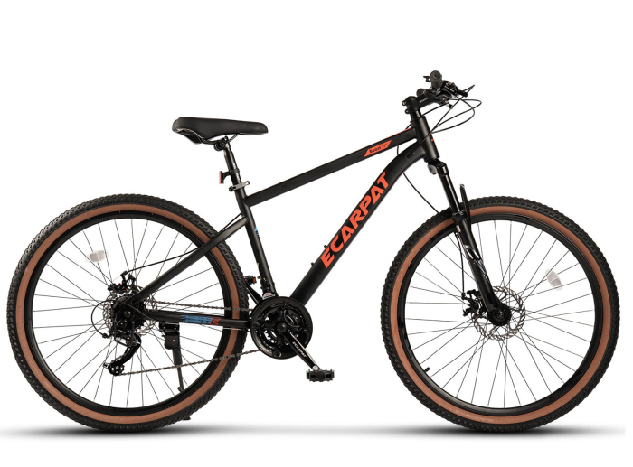 Bicicleta MTB-HT 27.5" CARPAT Boost 2.7, cadru otel 17", manete secventiale, frane disc, 21 viteze [2]
