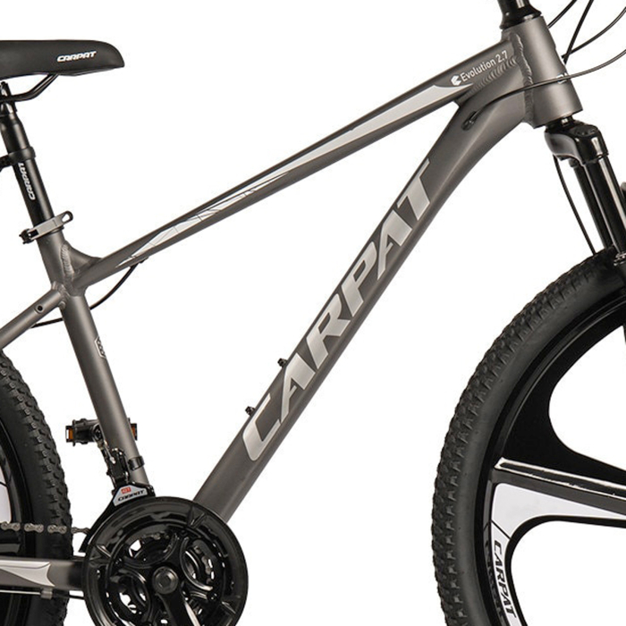 Bicicleta MTB-HT 27.5" CARPAT Evolution 2.7, cadru aluminiu, jante magneziu, manete secventiale, frane disc, 21 viteze [9]