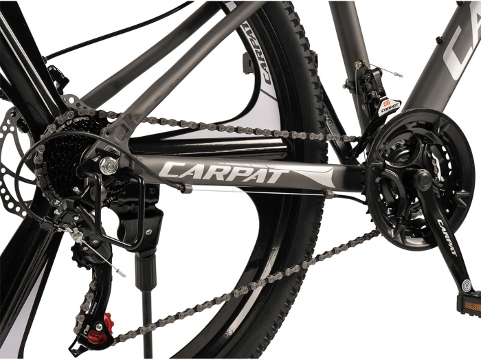 Bicicleta MTB-HT 27.5" CARPAT Evolution 2.7, cadru aluminiu, jante magneziu, manete secventiale, frane disc, 21 viteze [7]