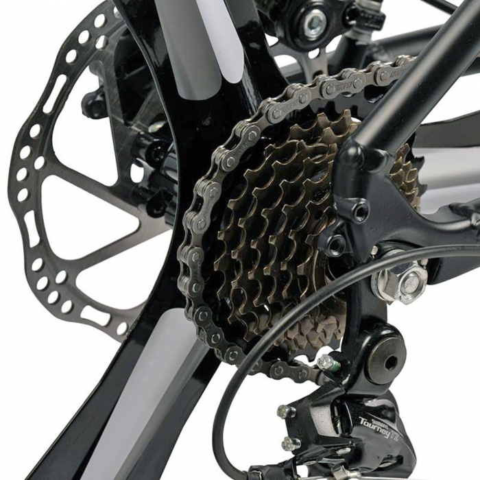 Bicicleta MTB-HT 27.5" CARPAT Evolution 2.7, cadru aluminiu, jante magneziu, manete secventiale, frane disc, 21 viteze [9]