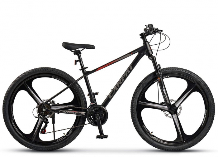 Bicicleta MTB-HT 27.5" CARPAT Evolution 2.7, cadru aluminiu, jante magneziu, manete secventiale, frane disc, 21 viteze [2]