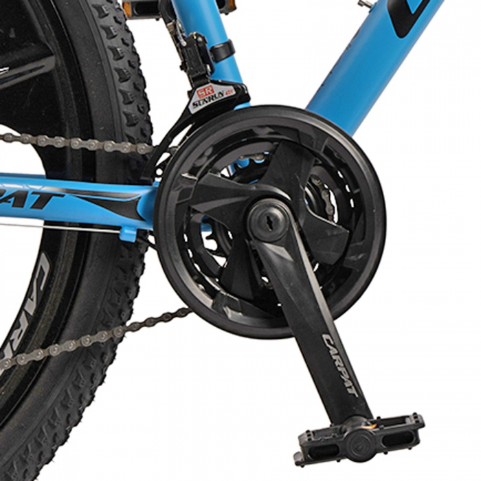 Bicicleta MTB-HT 27.5" CARPAT Evolution 2.7, cadru aluminiu, jante magneziu, manete secventiale, frane disc, 21 viteze [7]