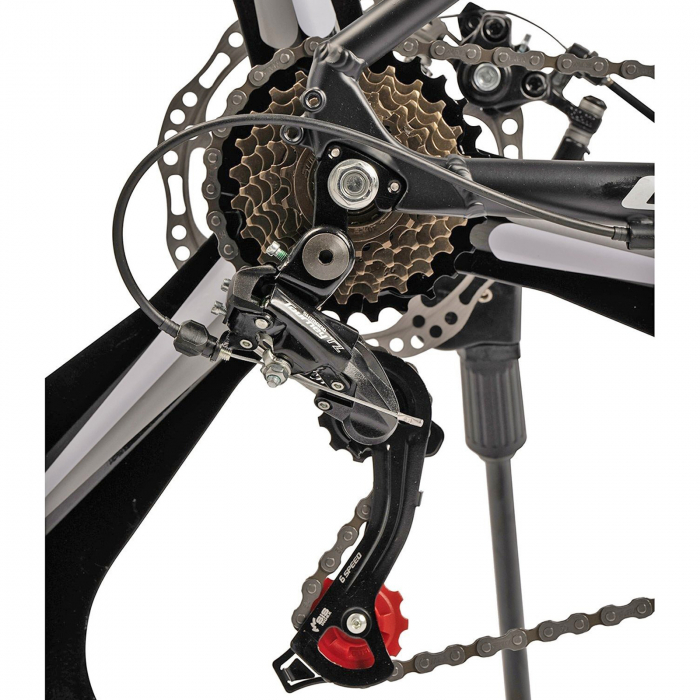 Bicicleta MTB-HT 27.5" CARPAT Evolution 2.7, cadru aluminiu, jante magneziu, manete secventiale, frane disc, 21 viteze [8]