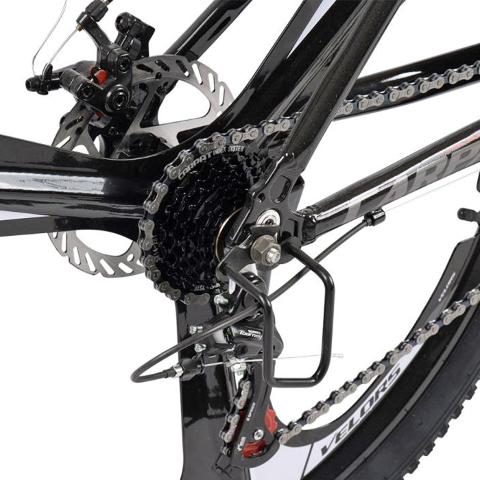 Bicicleta MTB-HT 27.5" CARPAT Evolution 2.7, cadru aluminiu, jante magneziu, manete secventiale, frane disc, 21 viteze [9]