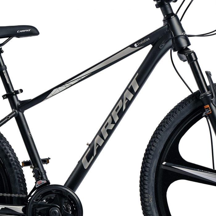 Bicicleta MTB-HT 27.5" CARPAT Evolution 2.7, cadru aluminiu, jante magneziu, manete secventiale, frane disc, 21 viteze [11]