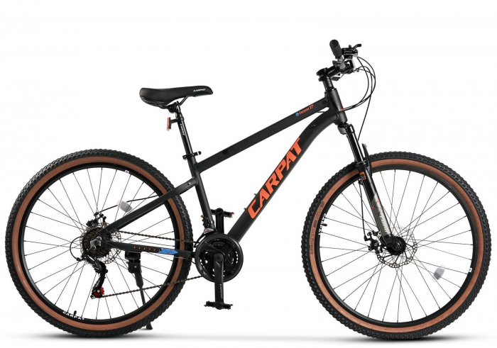Bicicleta MTB-HT 27.5" CARPAT Forever 2.7, cadru aluminiu, manete secventiale, frane disc, 21 viteze [1]