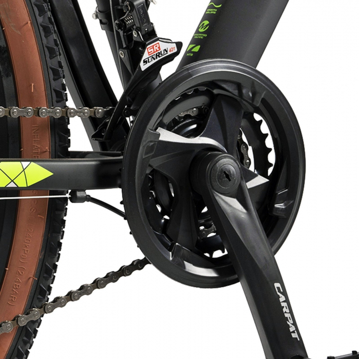 Bicicleta MTB-HT 27.5" CARPAT Forever 2.7, cadru aluminiu, manete secventiale, frane disc, 21 viteze [6]