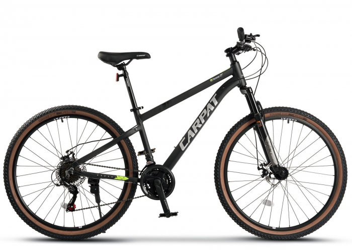 Bicicleta MTB-HT 27.5" CARPAT Forever 2.7, cadru aluminiu, manete secventiale, frane disc, 21 viteze [1]