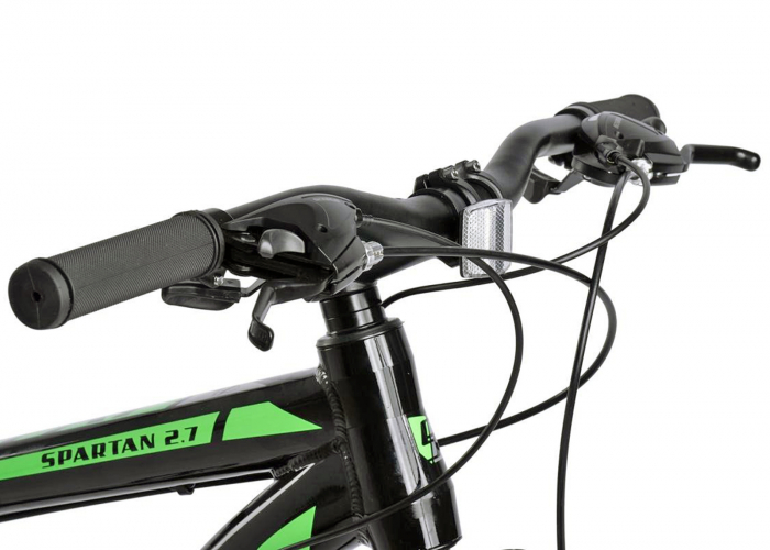 Bicicleta MTB-HT 27.5" CARPAT Spartan 2.7, cadru aluminiu 17", manete secventiale, frane disc, 21 viteze [5]