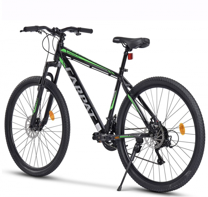 Bicicleta MTB-HT 27.5" CARPAT Spartan 2.7, cadru aluminiu 17", manete secventiale, frane disc, 21 viteze [3]