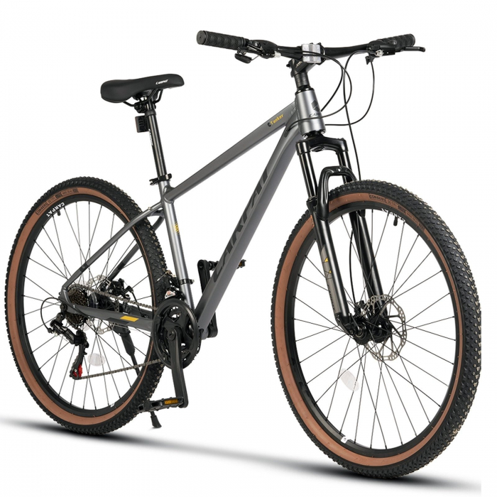 Bicicleta MTB-HT 27.5" CARPAT Tanker 312"Series, cadru aluminiu 17", manete secventiale, frane disc, 21 viteze [1]