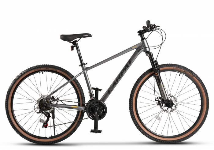 Bicicleta MTB-HT 27.5" CARPAT Tanker 312"Series, cadru aluminiu 17", manete secventiale, frane disc, 21 viteze [2]