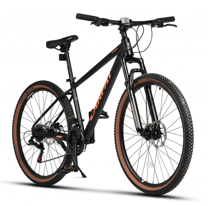 Bicicleta MTB-HT 27.5" CARPAT Tanker 312"Series, cadru aluminiu 17", manete secventiale, frane disc, 21 viteze [1]