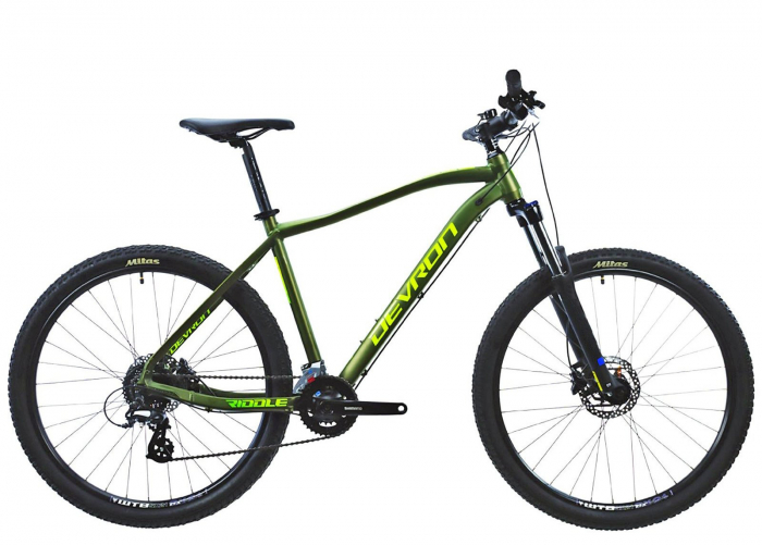Bicicleta MTB-HT 27.5" DEVRON Riddle RM1.7, cadru aluminiu, manete secventiale, frane hidraulice, 16 viteze [1]