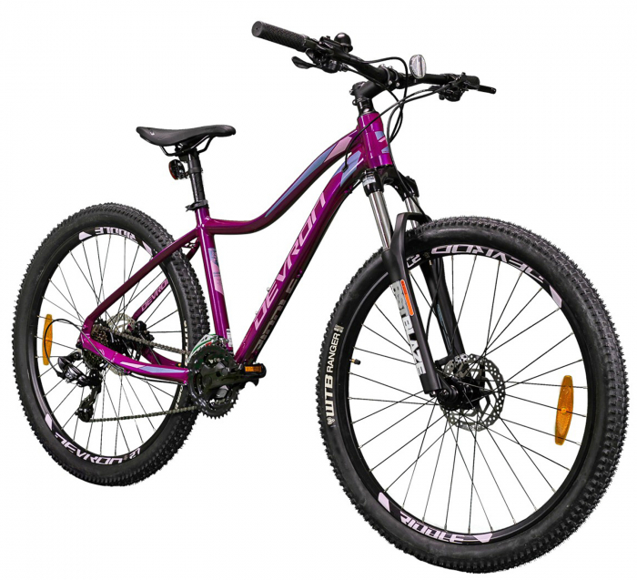 Bicicleta MTB-HT 27.5" DEVRON Riddle RW0.7, cadru aluminiu, manete secventiale, frane hidraulice, 21 viteze [2]