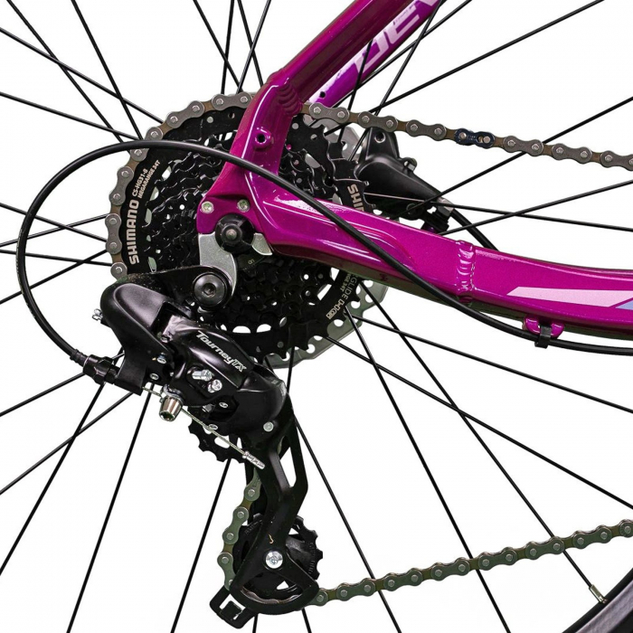 Bicicleta MTB-HT 27.5" DEVRON  Riddle RW1.7, cadru aluminiu, manete secventiale, frane hidraulice, 24 viteze [6]