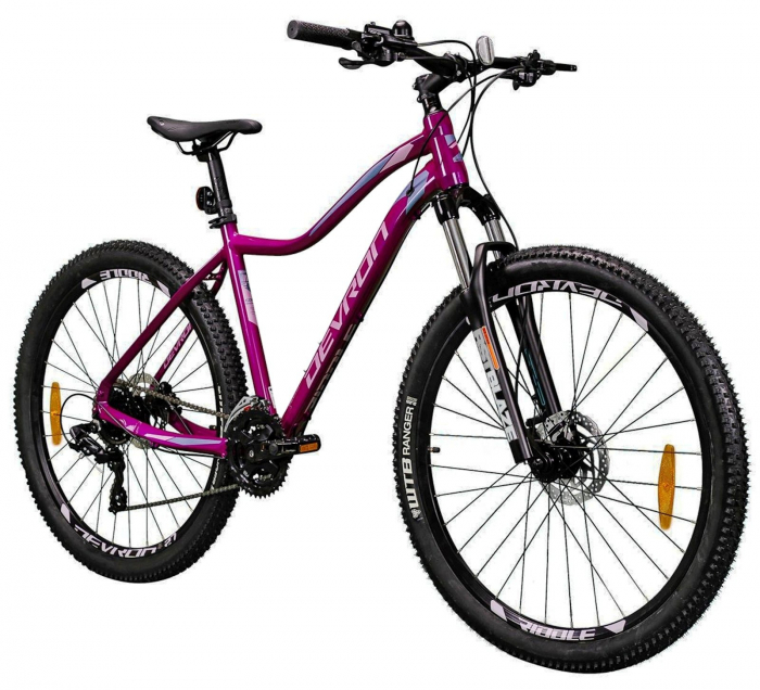 Bicicleta MTB-HT 27.5" DEVRON  Riddle RW1.7, cadru aluminiu, manete secventiale, frane hidraulice, 24 viteze [2]