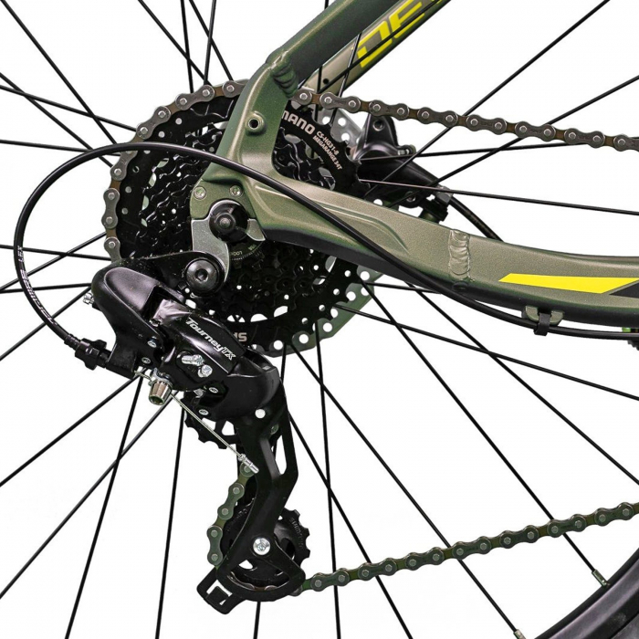 Bicicleta MTB-HT 27.5" DEVRON  Riddle RW1.7, cadru aluminiu, manete secventiale, frane hidraulice, 24 viteze [6]