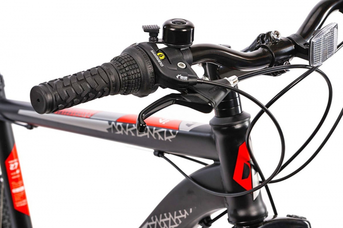 Bicicleta MTB-HT 27.5" DHS Terrana 2705, cadru otel, frane disc, 21 viteze [3]