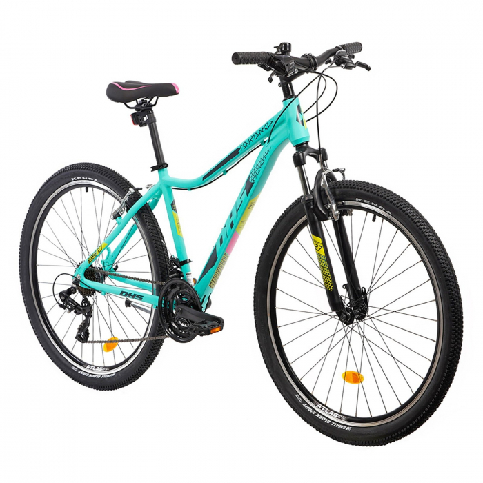 Bicicleta MTB-HT 27.5" DHS Terrana 2722, cadru aluminiu, manete secventiale, frane V-Brake, 21 viteze [2]