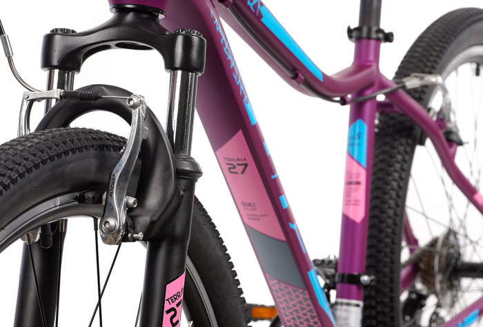 Bicicleta MTB-HT 27.5" DHS Terrana 2722, cadru aluminiu, manete secventiale, frane V-Brake, 21 viteze [4]