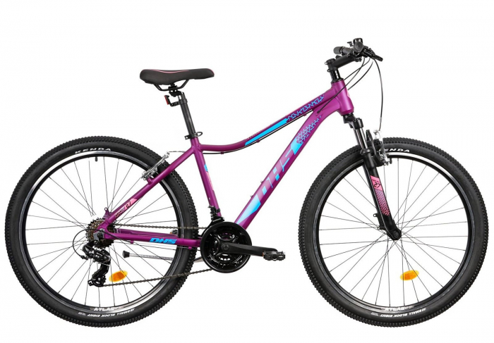 Bicicleta MTB-HT 27.5" DHS Terrana 2722, cadru aluminiu, manete secventiale, frane V-Brake, 21 viteze [1]