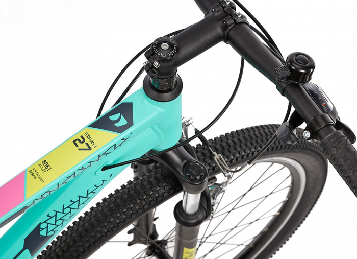 Bicicleta MTB-HT 27.5" DHS Terrana 2722, cadru aluminiu, manete secventiale, frane V-Brake, 21 viteze [6]