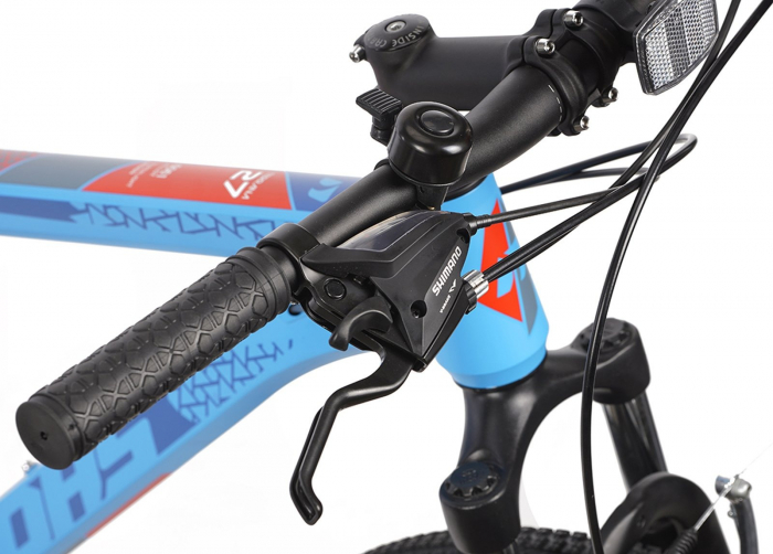 Bicicleta MTB-HT 27.5" DHS Terrana 2723, cadru aluminiu, manete secventiale, frane V-Brake, 21 viteze [5]