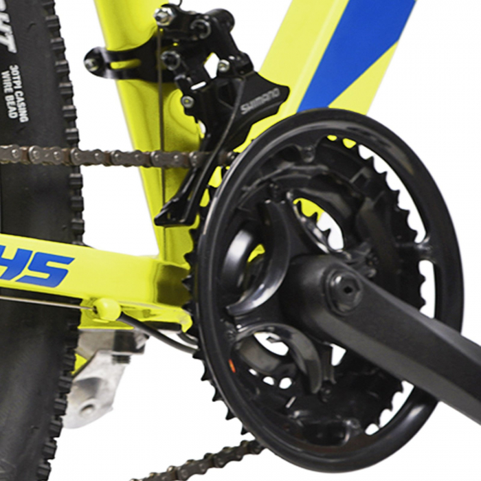 Bicicleta MTB-HT 27.5" DHS Terrana 2723, cadru aluminiu, manete secventiale, frane V-Brake, 21 viteze [7]