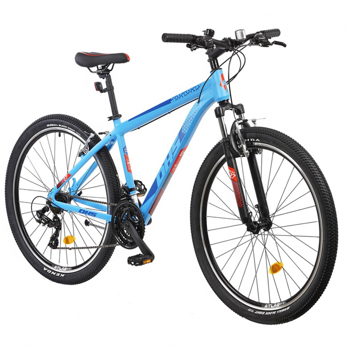 Bicicleta MTB-HT 27.5" DHS Terrana 2723, cadru aluminiu, manete secventiale, frane V-Brake, 21 viteze [2]