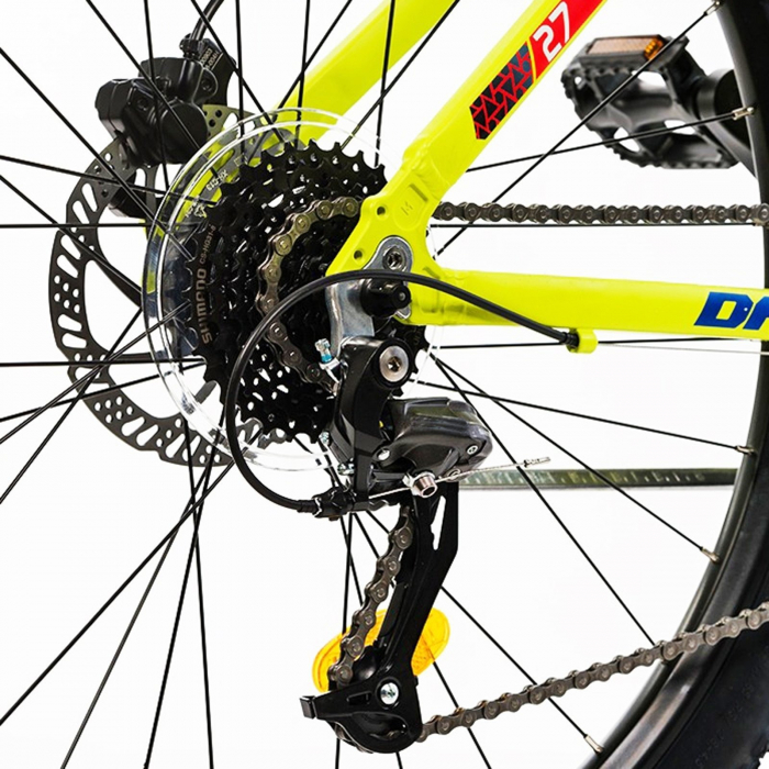 Bicicleta MTB-HT 27.5" DHS Terrana 2725, cadru aluminiu, manete secventiale, frane disc, 24 viteze [8]