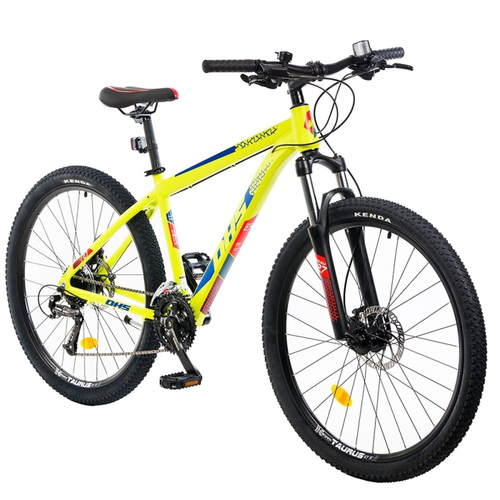 Bicicleta MTB-HT 27.5" DHS Terrana 2725, cadru aluminiu, manete secventiale, frane disc, 24 viteze [1]