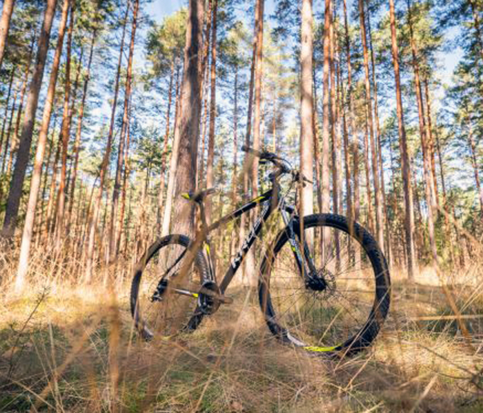 Bicicleta MTB-HT 29" KROSS Hexagon 5.0, cadru aluminiu 17", manete secventiale, frane hidraulice, 24 viteze, negru/galben [17]