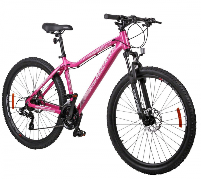 Bicicleta MTB-HT 27.5" OMEGA Camille, cadru aluminiu, manete secventiale, frane disc, 21 viteze [2]